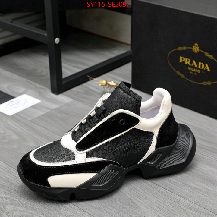 Men Shoes-Prada,where could you find a great quality designer , ID: SE2097,$: 115USD