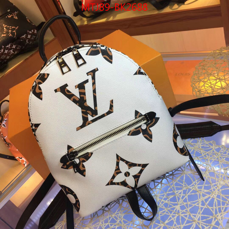 LV Bags(4A)-Backpack-,ID: BK2688,$:99USD