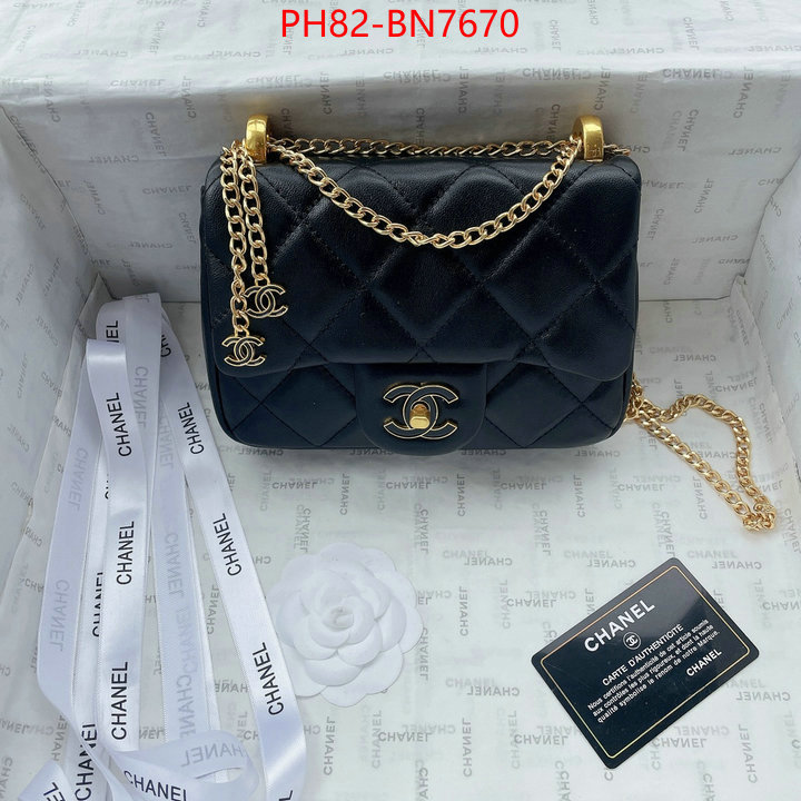 Chanel Bags(4A)-Diagonal-,ID: BN7670,$: 82USD