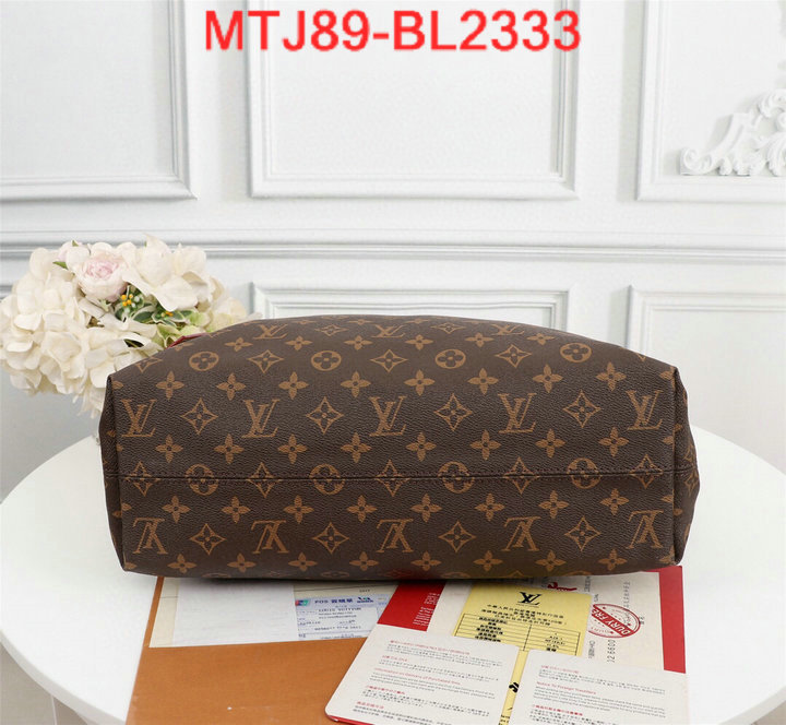 LV Bags(4A)-Handbag Collection-,ID：BL2333,$:89USD