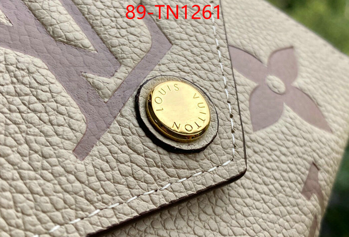 LV Bags(TOP)-Wallet,ID: TN1261,$: 89USD