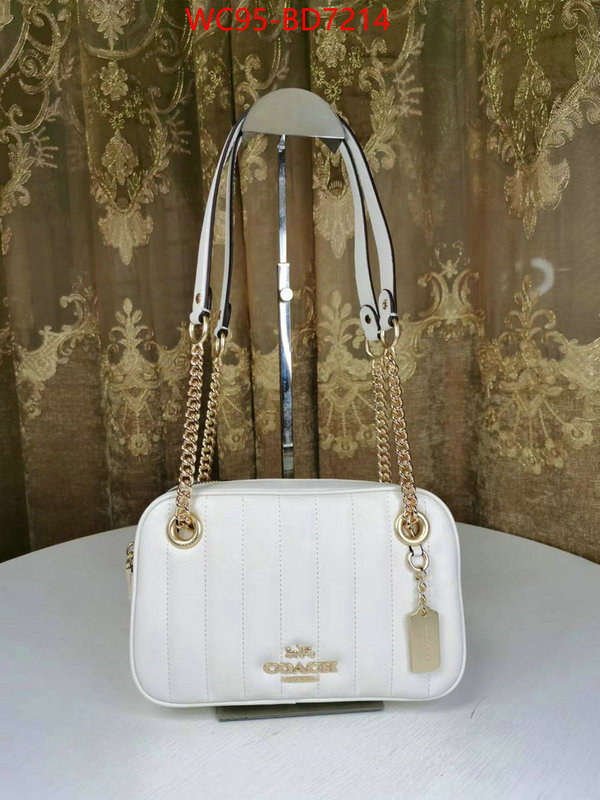 Coach Bags(4A)-Handbag-,buy luxury 2023 ,ID: BD7214,$: 95USD