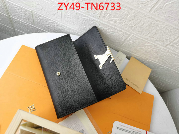 LV Bags(4A)-Wallet,ID: TN6733,$: 49USD