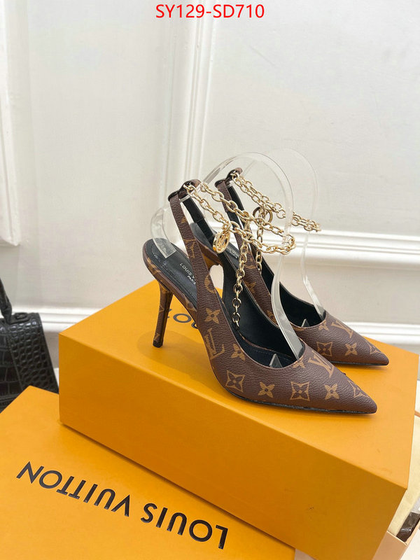 Women Shoes-LV,quality aaaaa replica , ID: SD710,$: 129USD