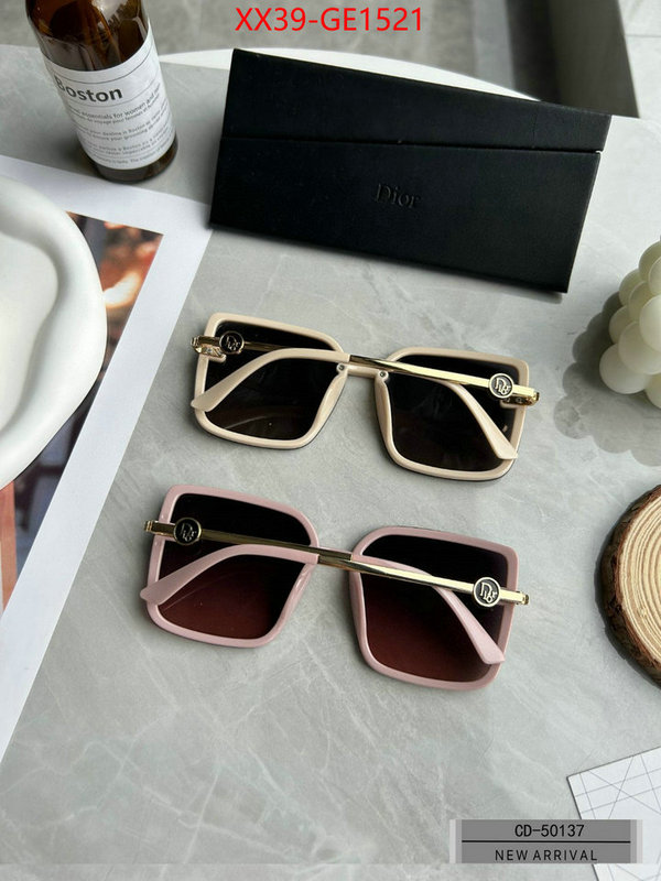 Glasses-Dior,luxury , ID: GE1521,$: 39USD