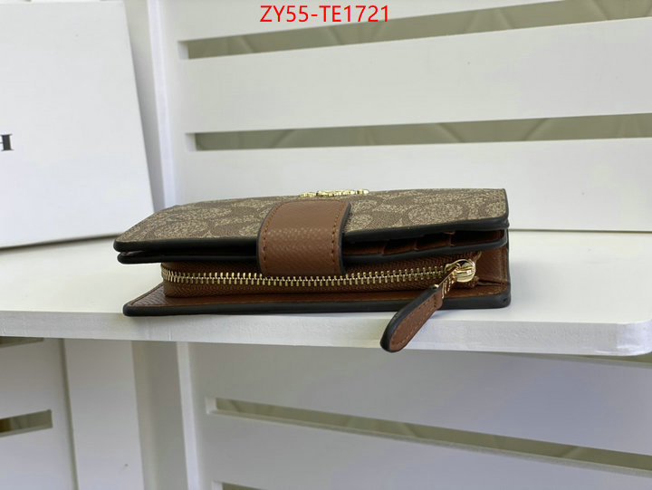 Coach Bags(4A)-Wallet,replica 1:1 ,ID: TE1721,$: 55USD