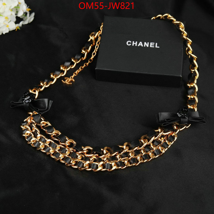 Belts-Chanel,fake aaaaa , ID: JW821,$: 55USD