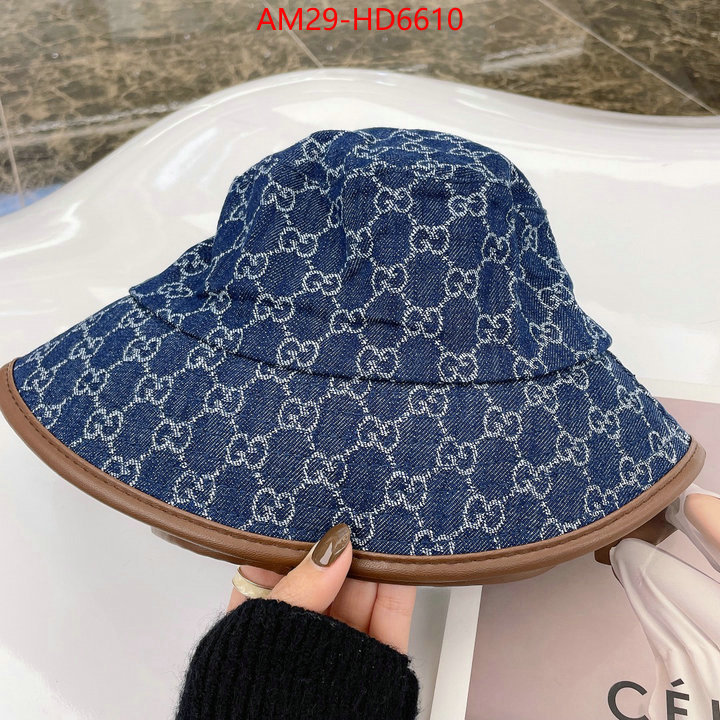 Cap (Hat)-Gucci,top sale , ID: HD6610,$: 29USD