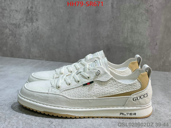 Men Shoes-Gucci,unsurpassed quality , ID: SR671,$: 79USD