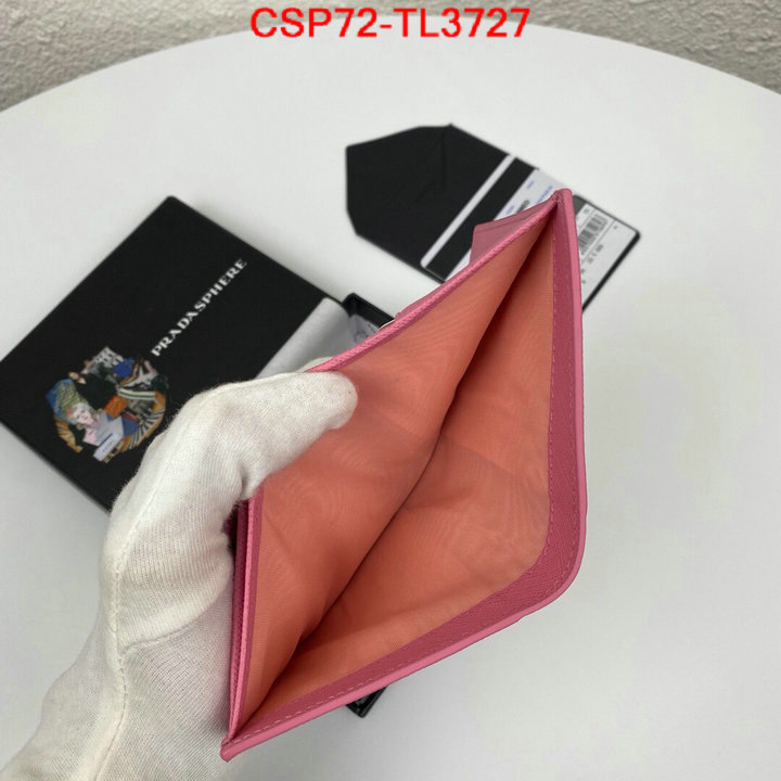 Prada Bags(TOP)-Wallet,ID: TL3727,$: 72USD