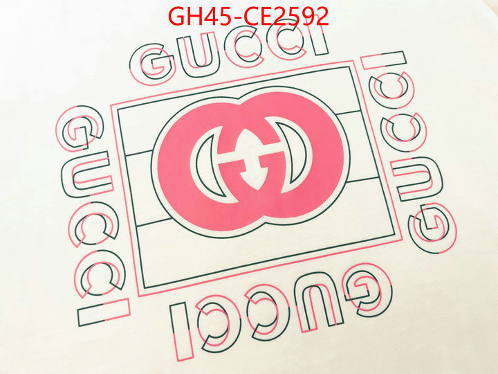 Clothing-Gucci,best designer replica , ID: CE2592,$: 45USD