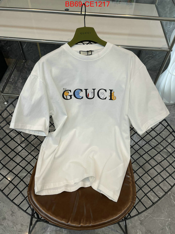 Clothing-Gucci,copy aaaaa , ID: CE1217,$: 69USD