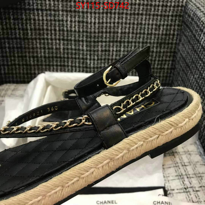 Women Shoes-Chanel,where quality designer replica , ID: SD742,$: 115USD