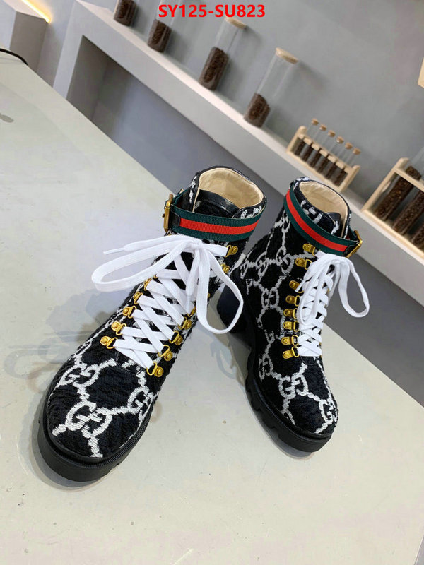 Women Shoes-Gucci,how to buy replcia , ID: SU823,$: 125USD