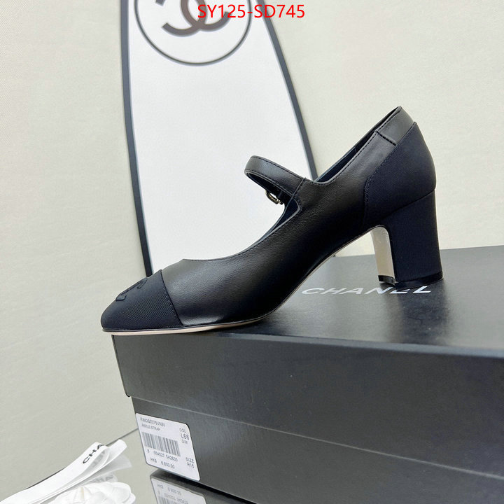 Women Shoes-Chanel,1:1 replica , ID: SD745,$: 125USD