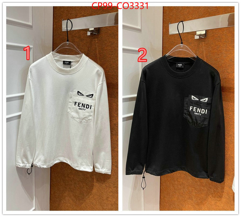 Clothing-Fendi,cheap online best designer , ID: CO3331,$: 99USD