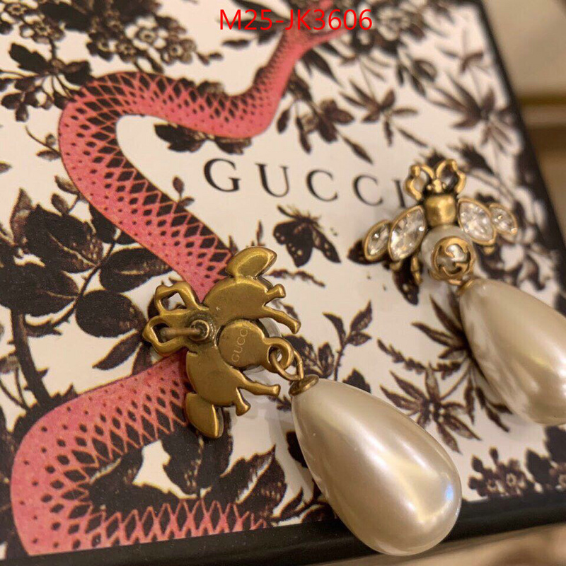 Jewelry-Gucci, ID: JK3606 ,replica every designer,$:25USD