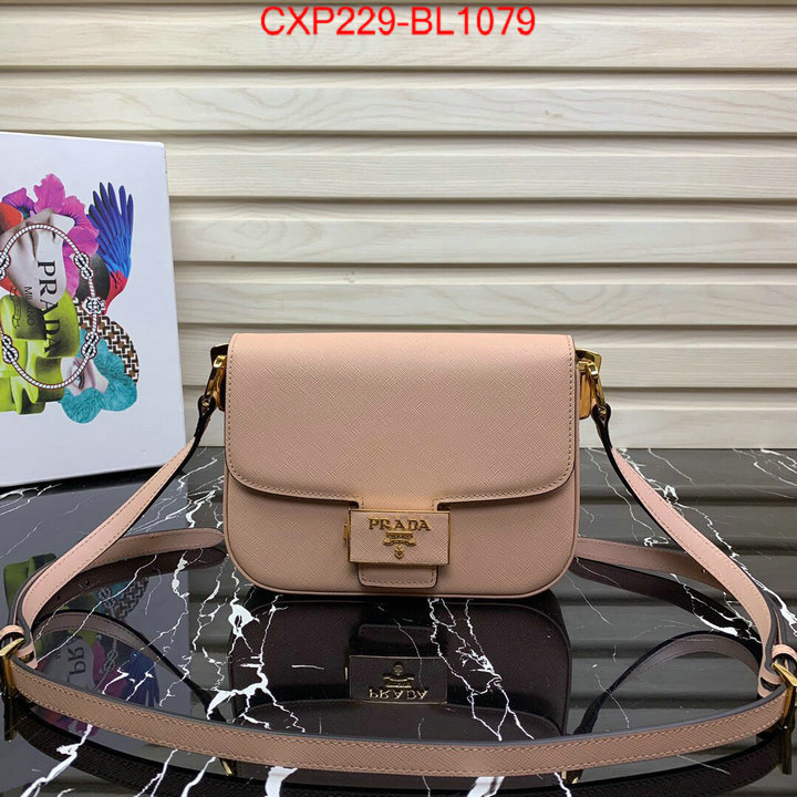 Prada Bags(TOP)-Diagonal-,ID: BL1079,$: 229USD