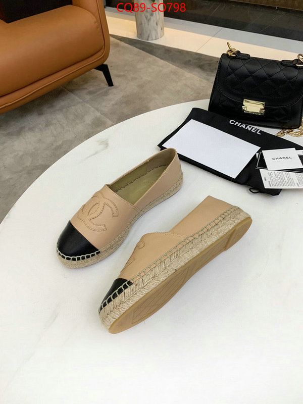 Women Shoes-Chanel,the best quality replica , ID: SO798,$: 89USD