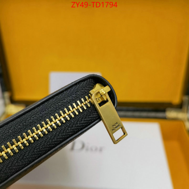 Dior Bags(4A)-Wallet-,ID: TD1794,$: 49USD