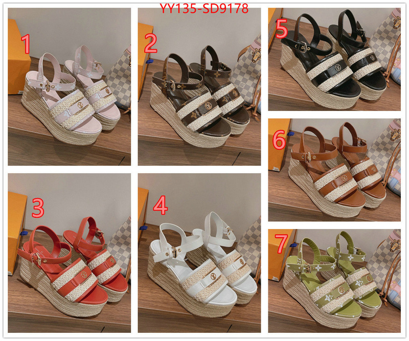 Women Shoes-LV,7 star quality designer replica , ID: SD9178,$: 135USD