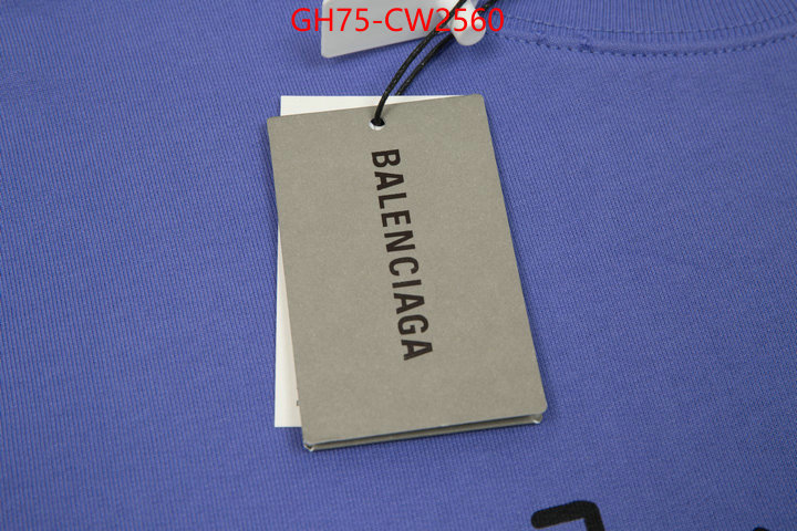 Clothing-Balenciaga,high quality happy copy , ID: CW2560,$: 75USD