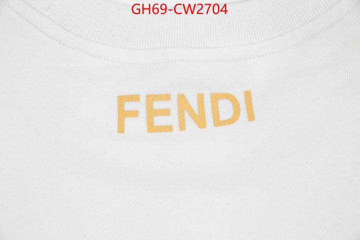 Clothing-Fendi,designer wholesale replica , ID: CW2704,$: 69USD