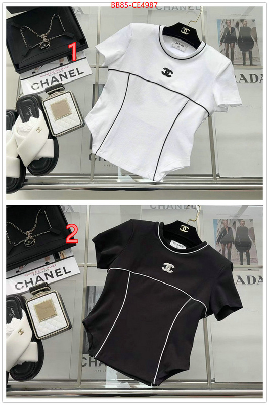 Clothing-Chanel,fashion designer , ID: CE4987,$: 85USD