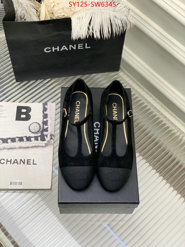 Women Shoes-Chanel,7 star quality designer replica , ID: SW6345,$: 125USD