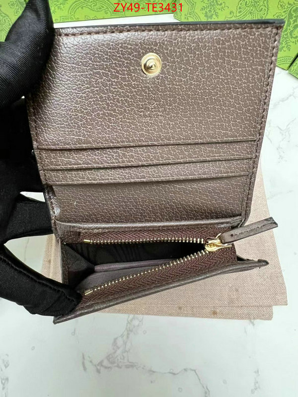 Gucci Bags(4A)-Wallet-,perfect ,ID: TE3431,$: 49USD