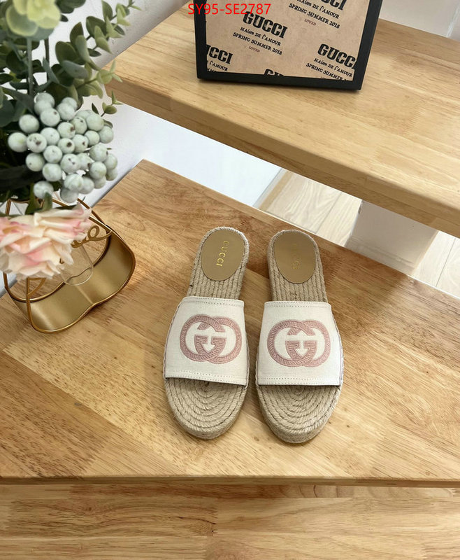 Women Shoes-Gucci,best replica quality , ID: SE2787,$: 95USD