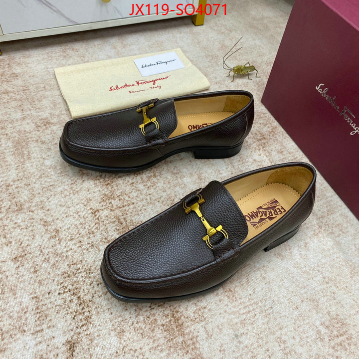 Men shoes-Ferragamo,luxury fake , ID: SO4071,$: 119USD