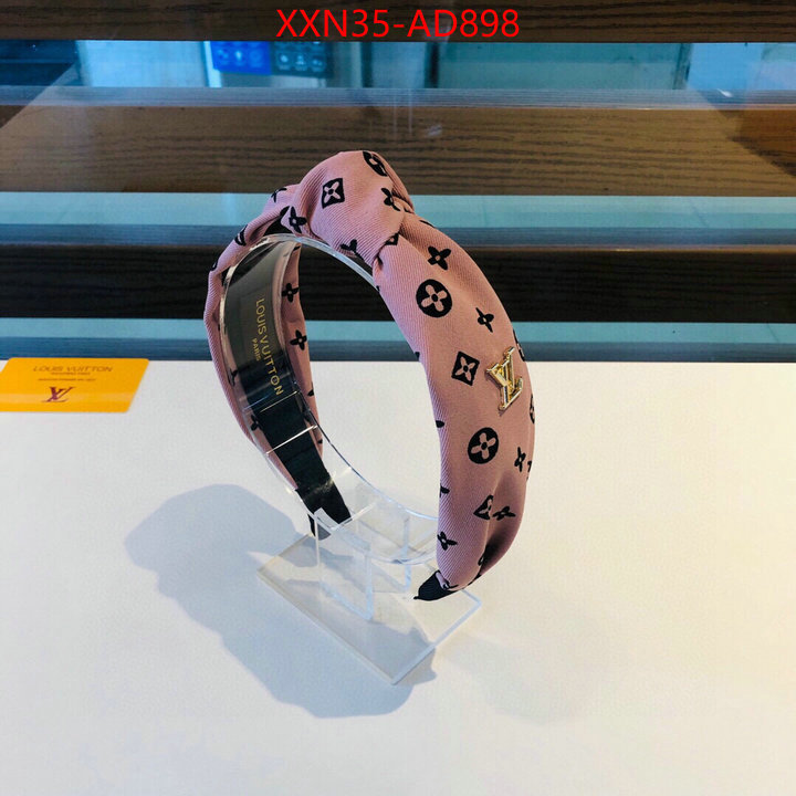 Hair band-LV,replica 2023 perfect luxury , ID: AD898,$: 35USD