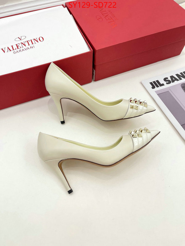 Women Shoes-Valentino,2023 replica wholesale cheap sales online , ID: SD722,$: 129USD