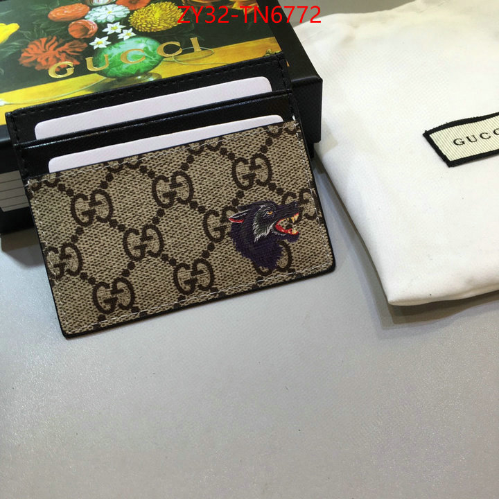 Gucci Bags(4A)-Wallet-,ID: TN6772,$: 32USD