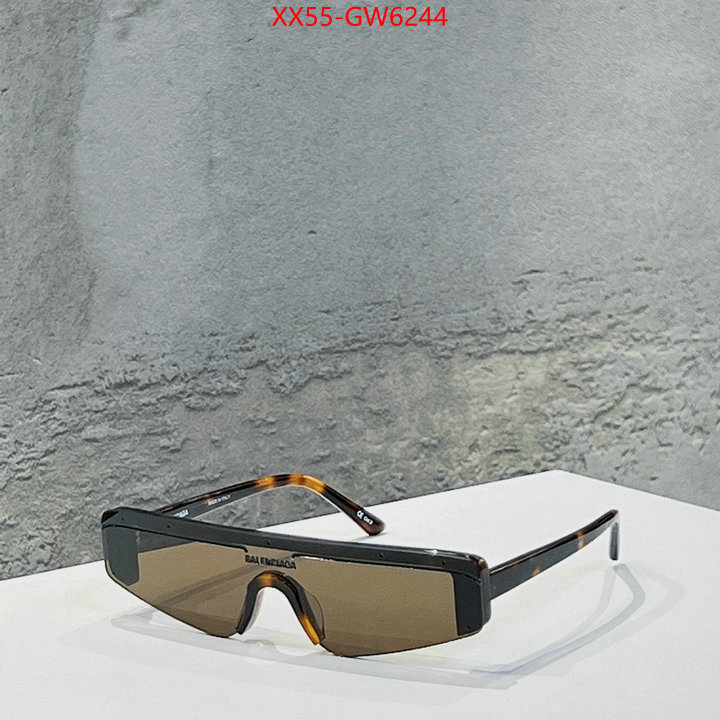 Glasses-Balenciaga,only sell high-quality , ID: GW6244,$: 55USD