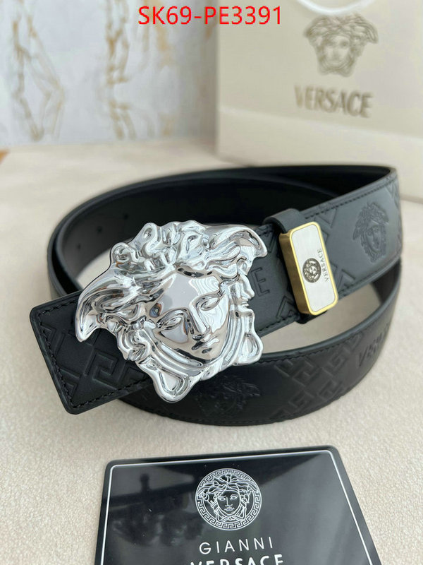 Belts-Versace,2023 aaaaa replica 1st copy , ID: PE3391,$: 69USD