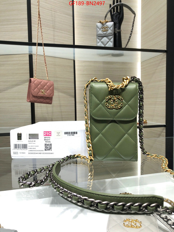 Chanel Bags(TOP)-Diagonal-,ID: BN2497,$: 189USD