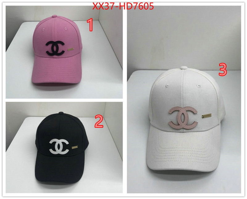 Cap (Hat)-Chanel,designer 1:1 replica , ID: HD7605,$: 37USD