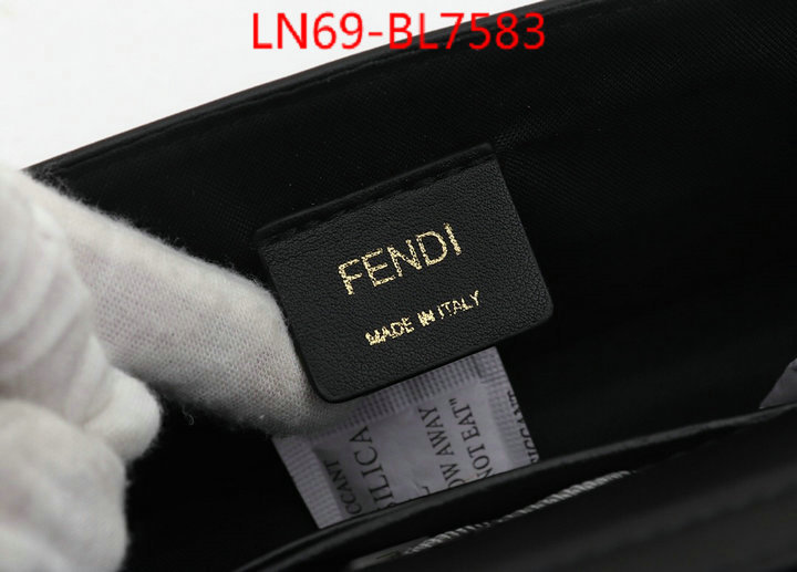 Fendi Bags(4A)-Diagonal-,luxury ,ID: BL7583,$: 69USD