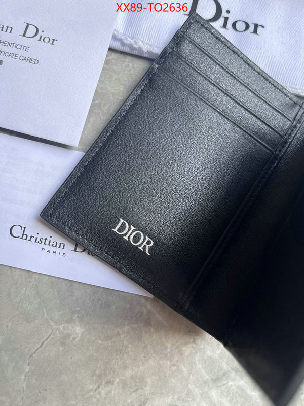 Dior Bags(TOP)-Wallet-,ID: TO2636,$: 89USD