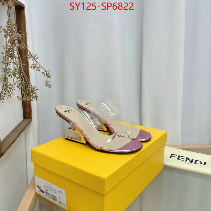 Women Shoes-Fendi,buy best quality replica , ID: SP6822,$: 125USD