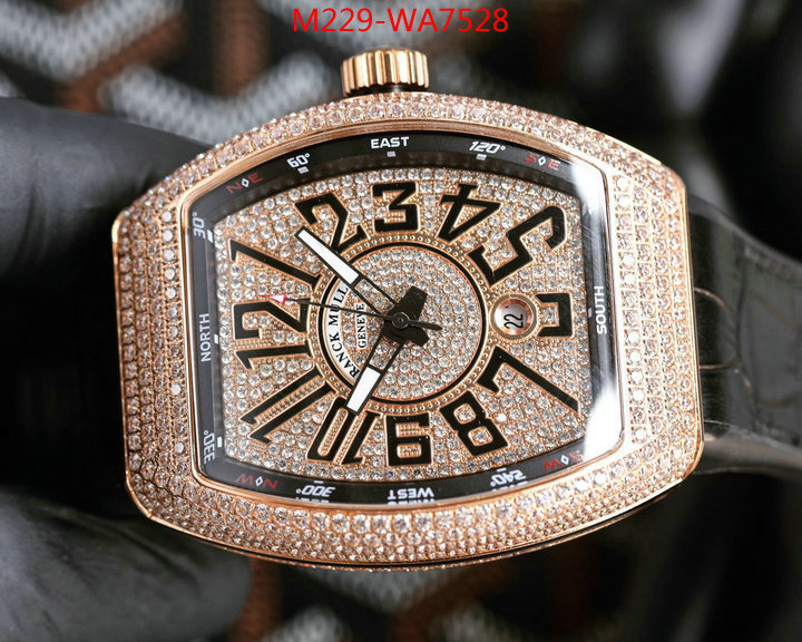 Watch(4A)-Franck Muller,replica designer ,ID: WA7528,$: 229USD