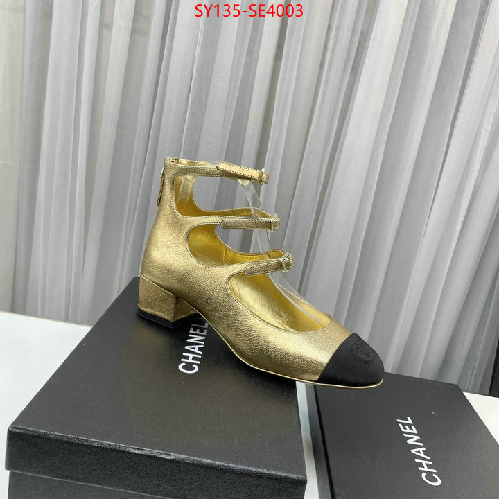 Women Shoes-Chanel,high quality replica designer , ID: SE4003,$: 135USD