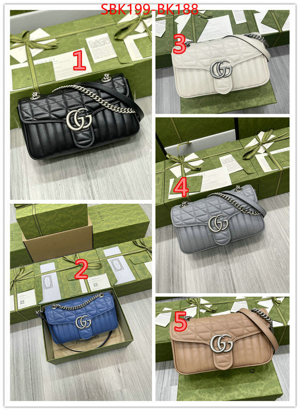 Gucci Bags Promotion-,ID: BK188,