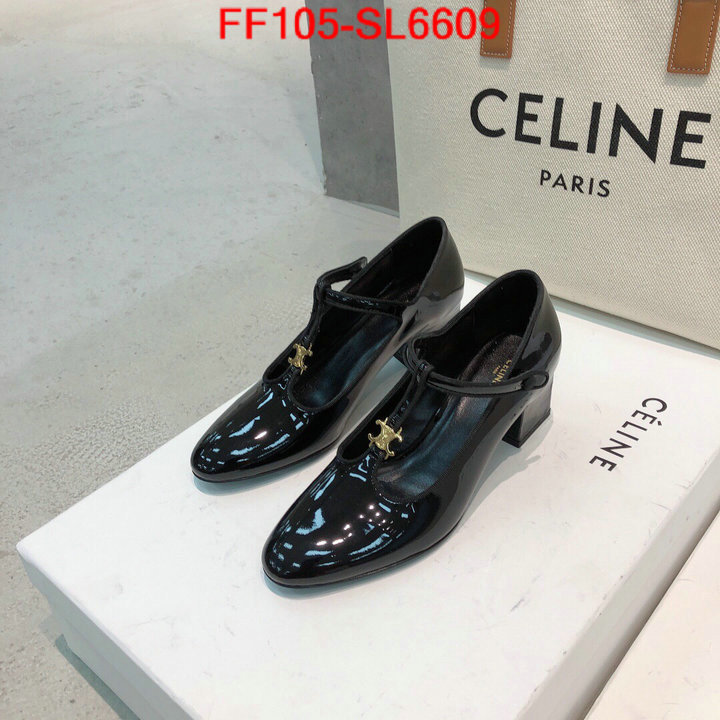 Women Shoes-CELINE,luxury shop , ID: SL6609,$: 105USD