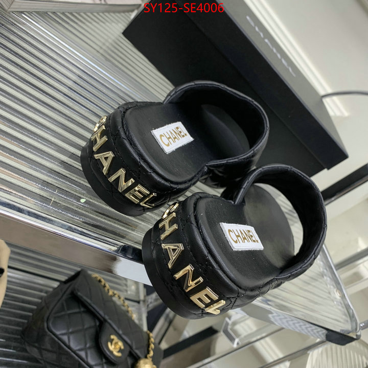 Women Shoes-Chanel,where should i buy replica , ID: SE4006,$: 125USD