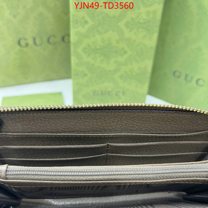 Gucci Bags(4A)-Wallet-,wholesale 2023 replica ,ID: TD3560,$: 49USD