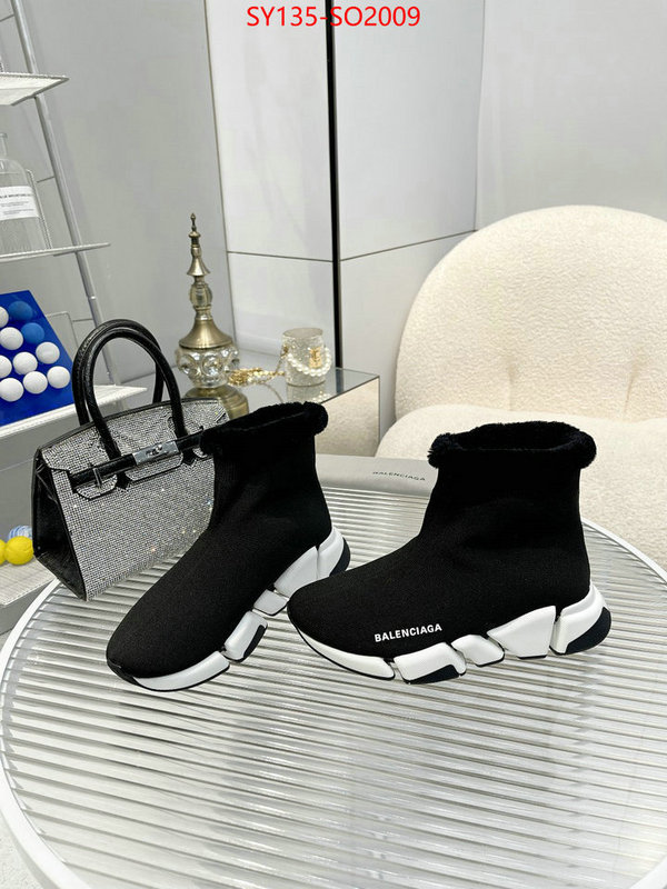 Women Shoes-Balenciaga,aaaaa customize , ID: SO2009,$: 135USD