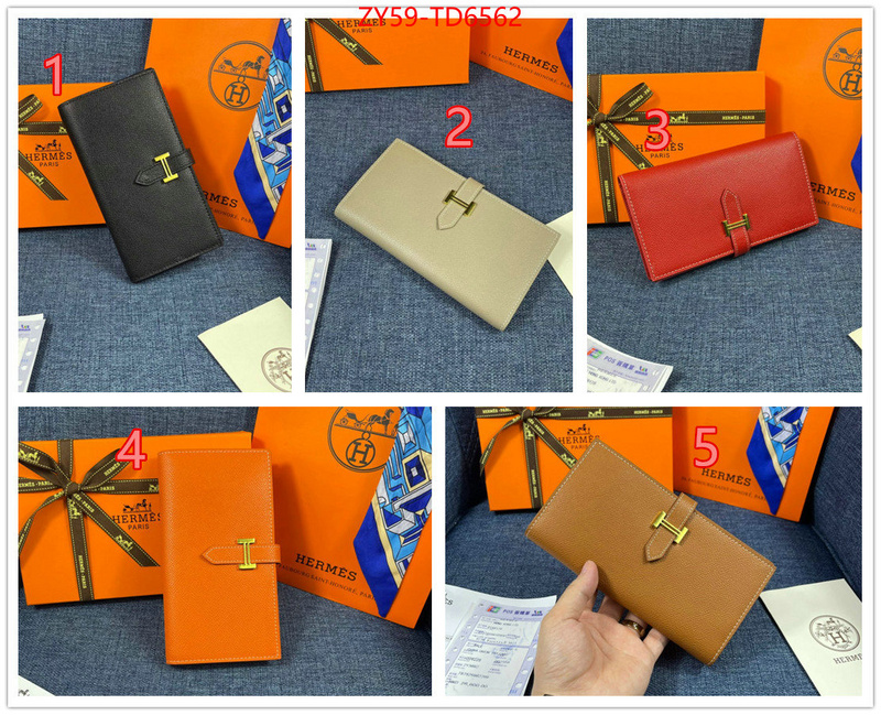 Hermes Bags(4A)-Wallet-,what best designer replicas ,ID: TD6562,$: 59USD